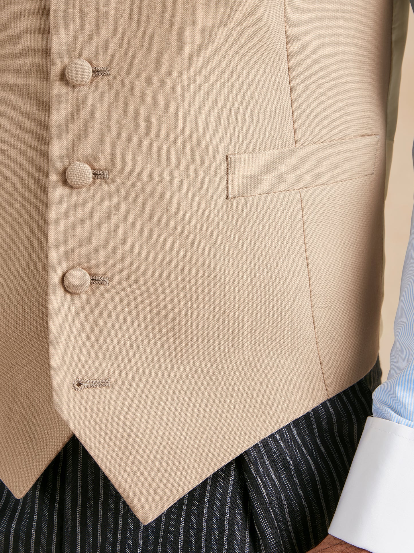 Single Breasted Morning Waistcoat Hire