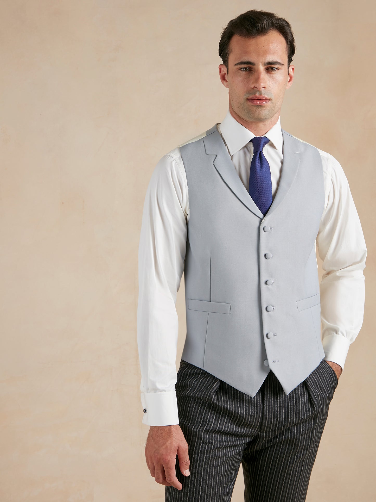 Single Breasted Morning Waistcoat Hire