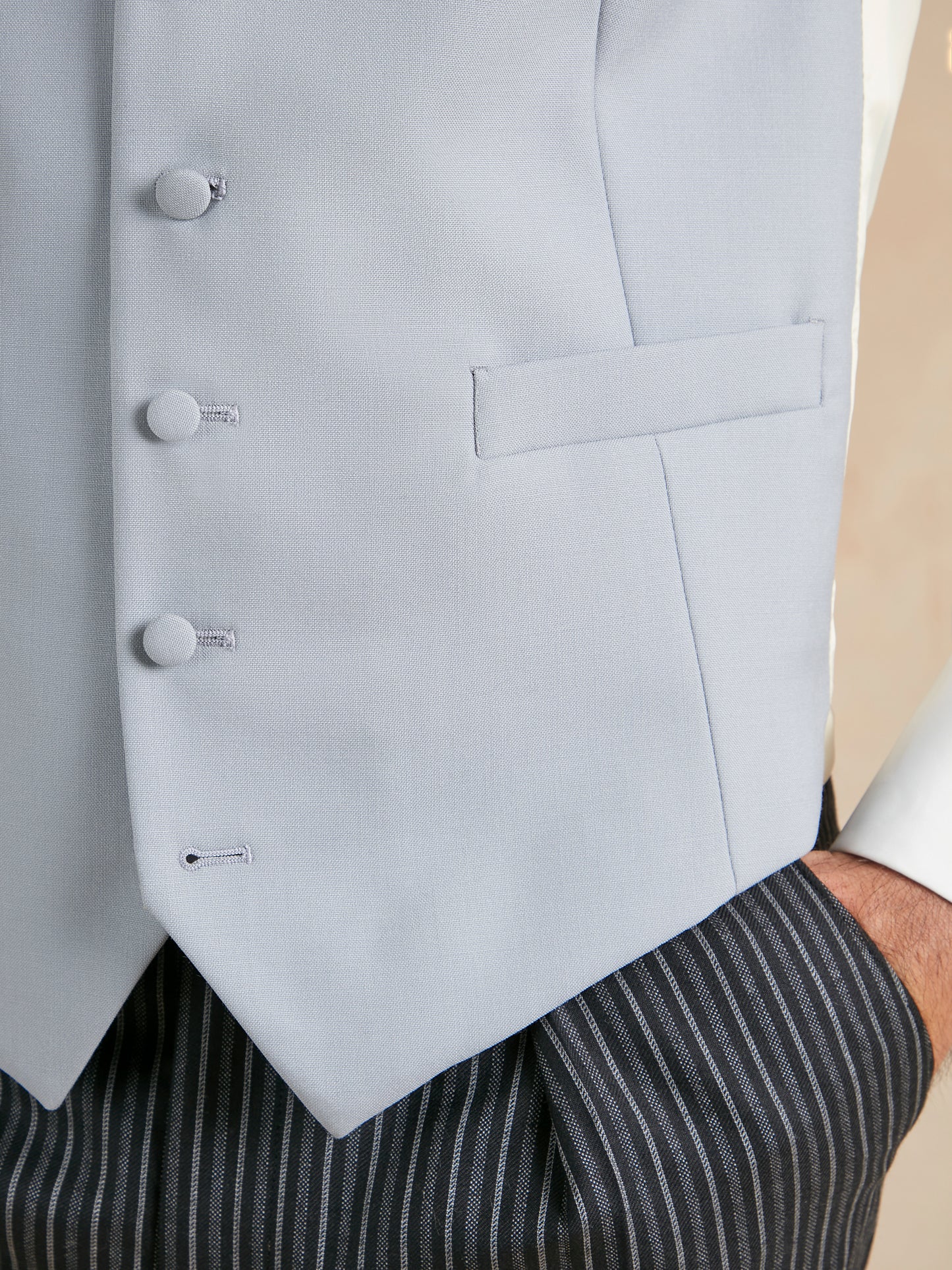 Single Breasted Morning Waistcoat Hire