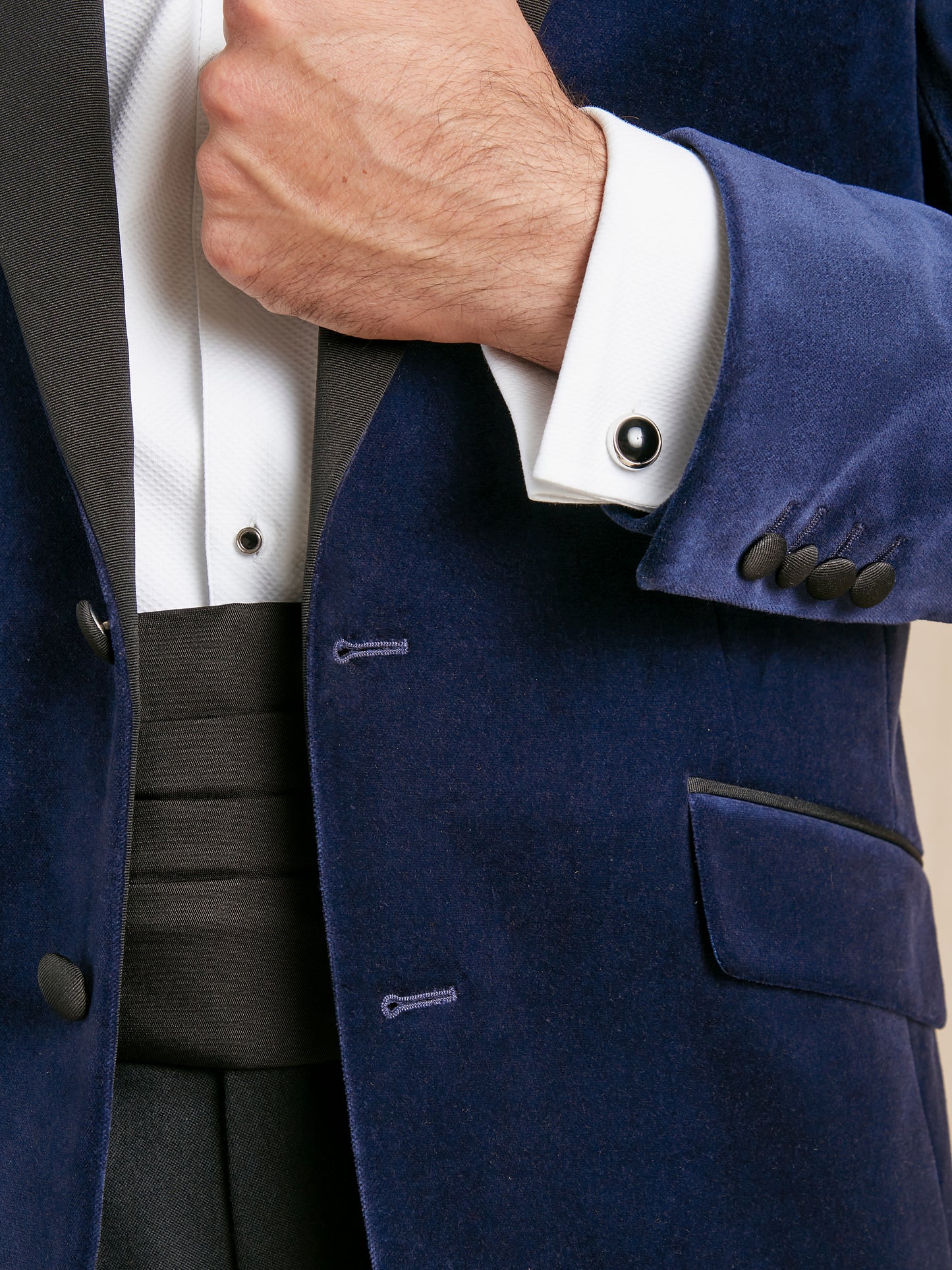 Dinner Suit Two Piece Hire (Velvet Jacket & Trousers)