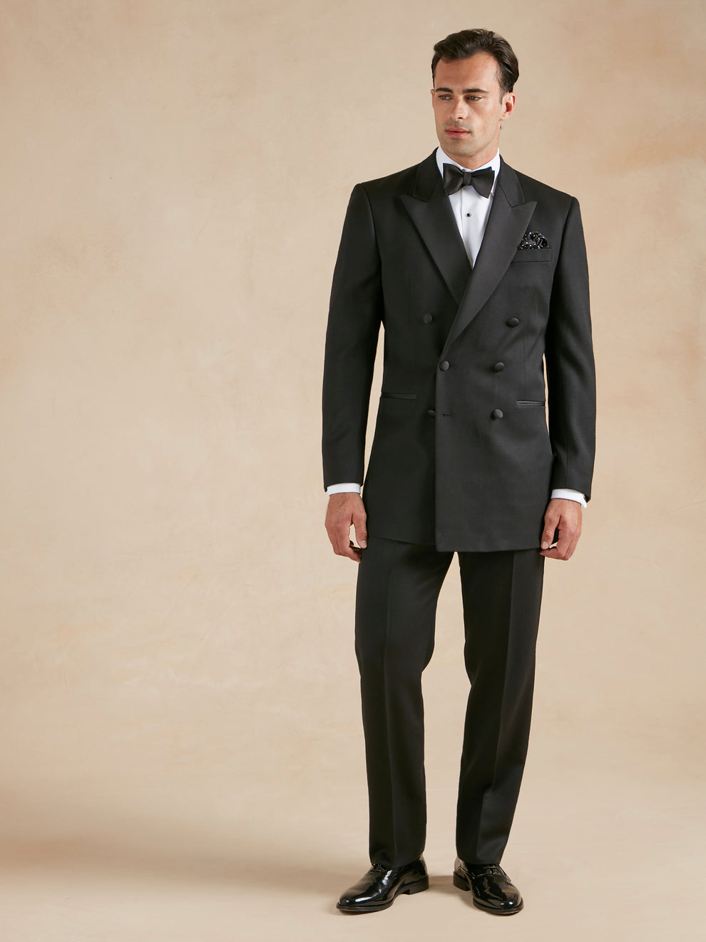 2 Pieces Evening Party Suit Jacket with Pockets & Pants main image 0