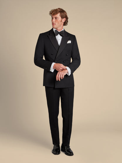 Dinner Suit Four Piece Hire (Double Breasted Jacket With Dress Shirt & Bow Tie)